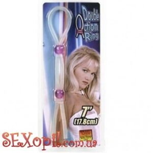 (d3593) Эрекционное кольцо Double Action Ring