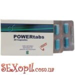 (001111) Возбуждающие таблетки POWER tabs для мужчин