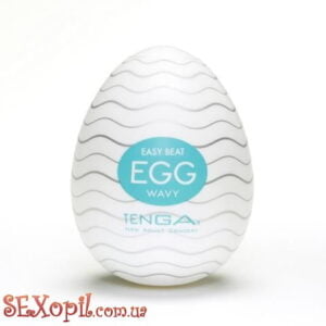 (EGG-001) Мастурбатор Tenga Egg Wavy (Волнистый)