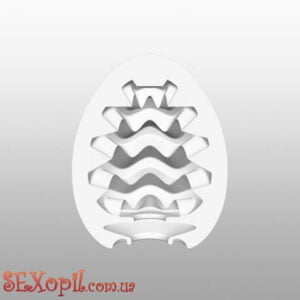 (EGG-001) Мастурбатор Tenga Egg Wavy (Хвилястий)