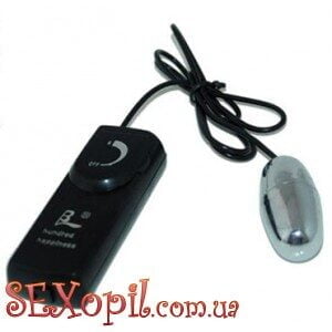 (BI0001) Вібратор Silver Vibrating Egg