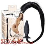 (o522066) Анальная пробка Pony Whip Plug