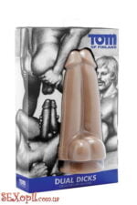 (XRTF1138) Подвійний фалоімітатор Tom of Finland Dual Dicks - Зображення 4