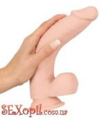 (o532819) Фалоімітатор Nature Skin Medium Bendable Dildo - Зображення 7