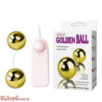 (BI0310) Виброяйцо Golden Balls Two Vibrators