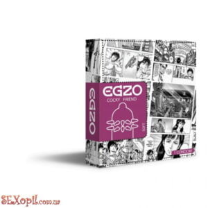 (30002) Презерватив EGZO Cocky Friend Violet Soft