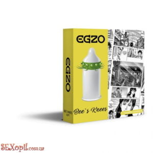 (30004) Презерватив EGZO Cocky Friend Yellow Soft