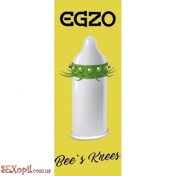 (30004) Презерватив EGZO Cocky Friend Yellow Soft - Зображення 3