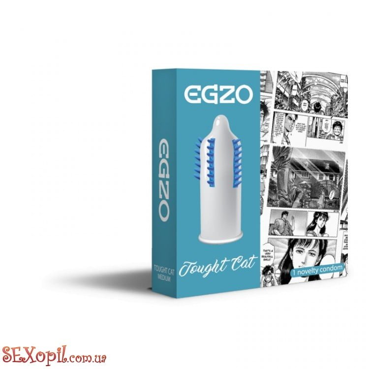 (30005) Презерватив EGZO Cocky Friend Blue Medium (30005) Презерватив EGZO Cocky Friend Blue Medium