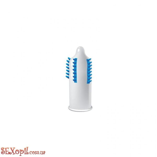 (30005) Презерватив EGZO Cocky Friend Blue Medium - Зображення 4