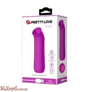 (BI0520) Кліторальний вакуумний стимулятор Pretty Love Ford Vibrator Purple