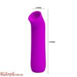 (BI0520) Кліторальний вакуумний стимулятор Pretty Love Ford Vibrator Purple - Зображення 4