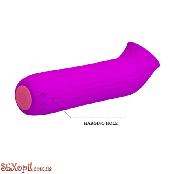 (BI0520) Кліторальний вакуумний стимулятор Pretty Love Ford Vibrator Purple - Зображення 5