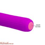 (BI0520) Кліторальний вакуумний стимулятор Pretty Love Ford Vibrator Purple - Зображення 6