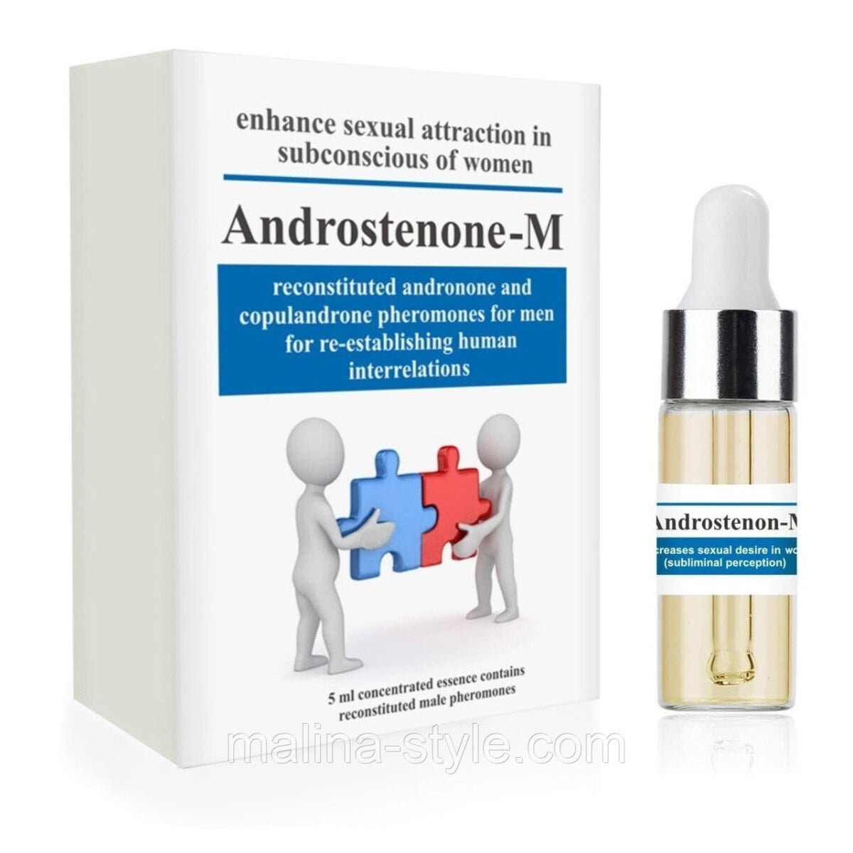2109445344_w640_h640_androstenonum-cilnejshij (andro2) АНДРОСТЕНОНУМ - Найсильніший чоловічий феромон 5 мл - Зображення 1