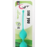 (DT21233) Вагінальні кульки SEE YOU IN BLOOM DUO BALLS 29MM