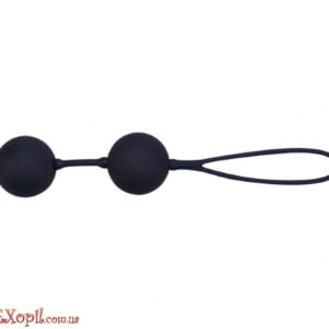 (o521752) Вагінальні кульки Black Velvets Balls Silicone