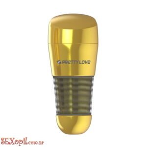 (BM0199) Мастурбатор анус Pretty Love Kitty Anus Masturbator Flesh Gold