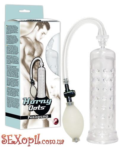 (o500097) Вакуумная помпа Horny Dots Penispumpe (o500097) Вакуумная помпа Horny Dots Penispumpe