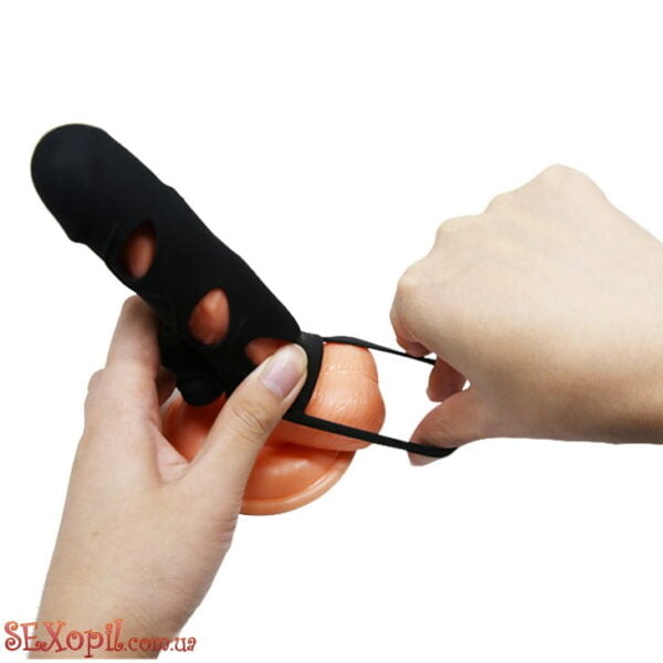 (BI0405) Насадка на член Pretty Love Inch Vibrating Penis Sleeve - Зображення 6