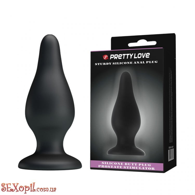(BI0554) Анальная пробка Pretty Love Sturdy Silicone Anal Plug (BI0554) Анальная пробка Pretty Love Sturdy Silicone Anal Plug