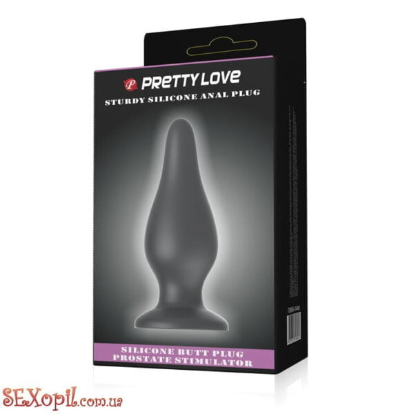 (BI0554) Анальний затор Pretty Love Sturdy Silicone Anal Plug - Зображення 5