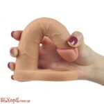 (LVTOY102) Анальний пеніс-насадка LoveToy Ultra Soft Double - Зображення 4