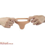 (LVTOY102) Анальний пеніс-насадка LoveToy Ultra Soft Double - Зображення 5