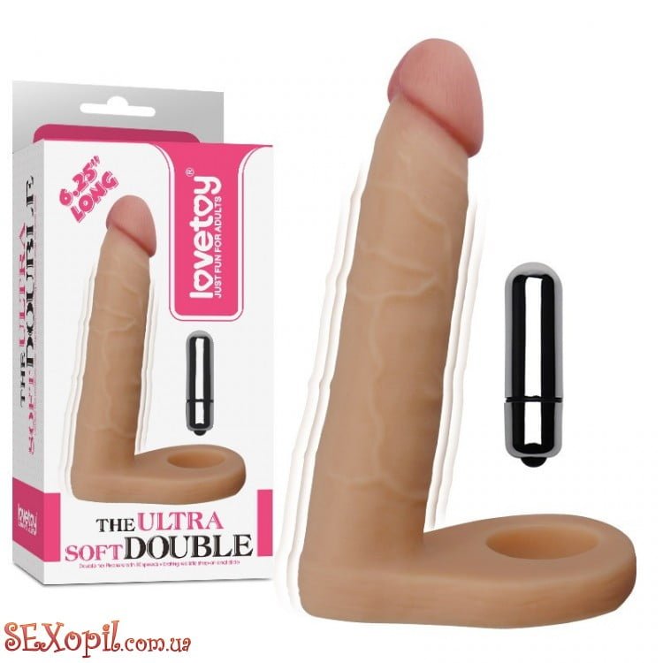 (LVTOY105) Насадка для анала LoveToy Ultra Soft Double (LVTOY105) Насадка для анала LoveToy Ultra Soft Double
