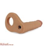 (LVTOY105) Насадка для аналу LoveToy Ultra Soft Double - Зображення 3