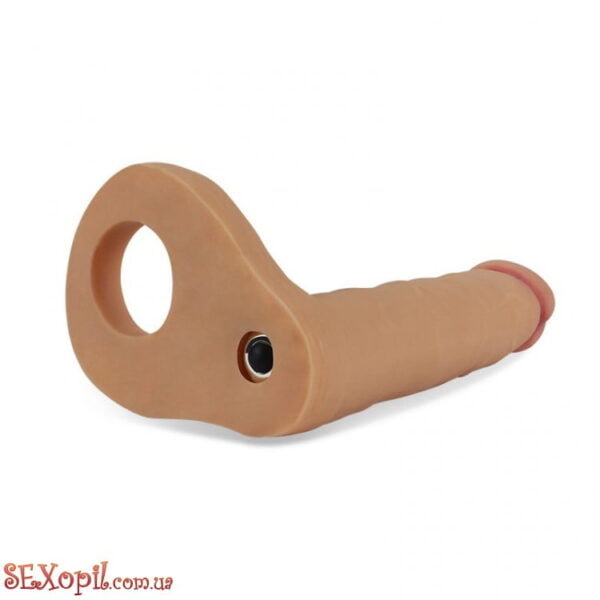 (LVTOY105) Насадка для аналу LoveToy Ultra Soft Double - Зображення 3