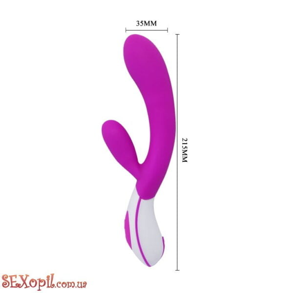 (BI0376) Hi-tech вібратор - Pretty Love Colby Vibrator Purple - Зображення 3