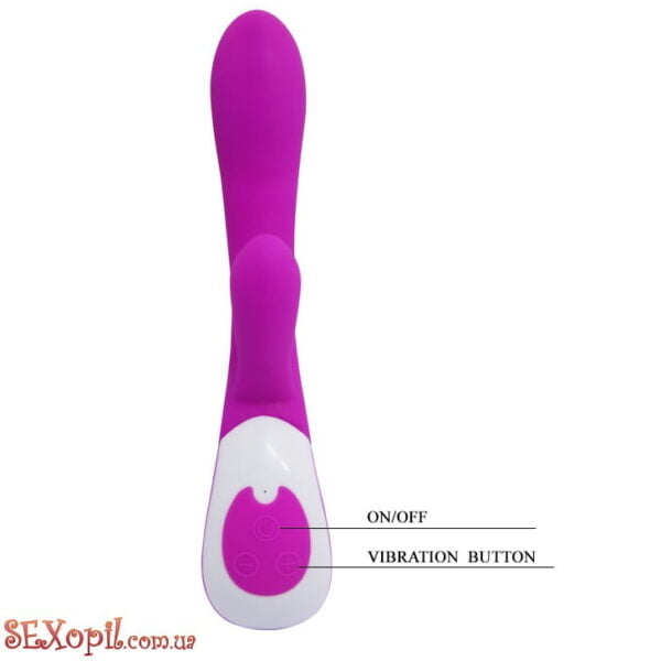 (BI0376) Hi-tech вібратор - Pretty Love Colby Vibrator Purple - Зображення 4