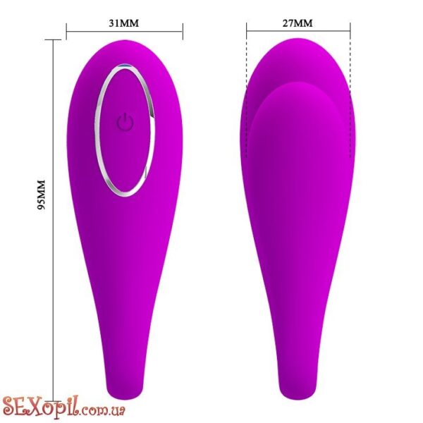 Hi-tech вібратор - Pretty Love August Remote Massager (BI0614) - Зображення 5