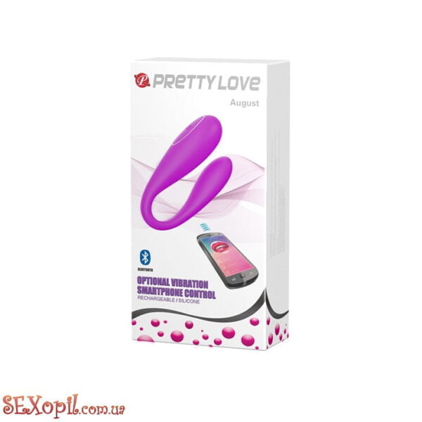 Hi-tech вібратор - Pretty Love August Remote Massager (BI0614) - Зображення 9