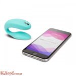 (SNSYSG5) Вібратор для пар We-Vibe Sync - бірюзовий - Зображення 6