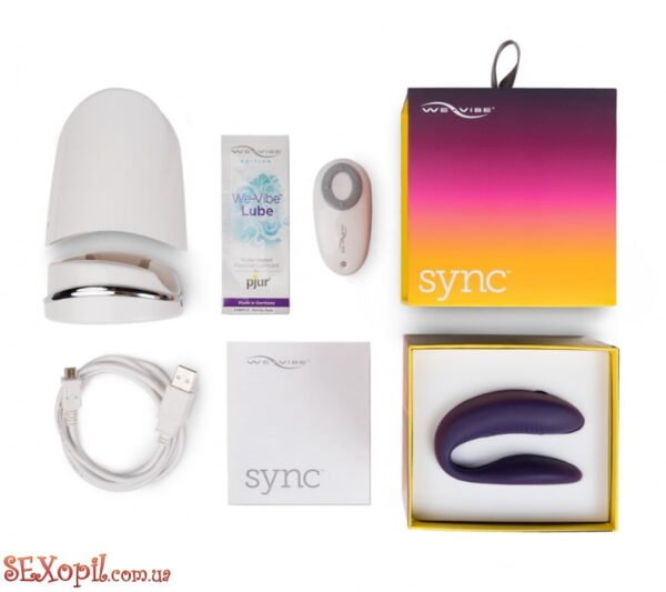 (SNSYSG5) Вібратор для пар We-Vibe Sync - бірюзовий - Зображення 9