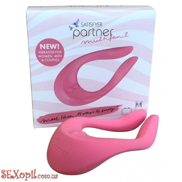 (SO2306) Satisfyer Partner Multifun 2 - багатофункціональний вібратор для пар - Зображення 6