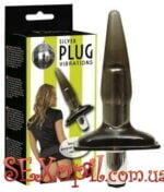 (o569445) Анальний вібратор Silver Plug Vibrations - Зображення 2