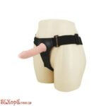 (BW0468) Страпон Vibrating Strap On - Flesh - Зображення 2
