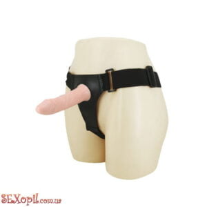 (BW0468) Страпон Vibrating Strap On - Flesh