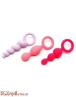 (SO2324) Набір анальних пробок Satisfyer Plugs Colored Set of 3 - Зображення 2
