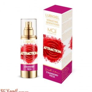 (SO2414) Жидкий вибратор MAI Lubigel Strawberry 30 мл