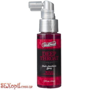(SO2800) Спрей для глубокого минета GoodHead Deep Throat Spray Wild Cherry 59 мл