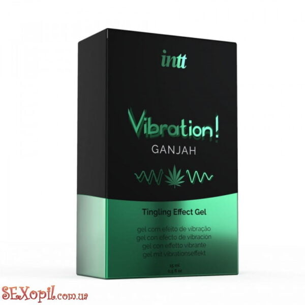 (SO3347) Рідкий вібратор Intt Vibration Ganjah (15 мл) - Зображення 2