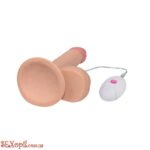 (LVTOY148) Реалістичний вібратор із пультом The Ultra Soft Dude 7.5 long на присосці - Зображення 4