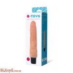 (761001) Вибратор-реалистик с кольцами TOYFA A-toys