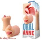 (T330687) Мастурбатор реалистичный ротик с языком X5 MEN ORAL ANNE
