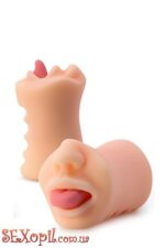 (T330687) Мастурбатор реалістичний ротик з язиком X5 MEN ORAL ANNE - Зображення 2