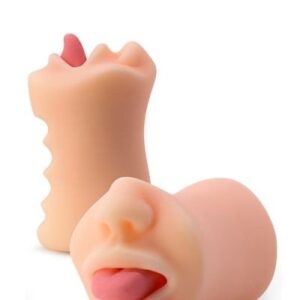 (T330687) Мастурбатор реалістичний ротик з язиком X5 MEN ORAL ANNE